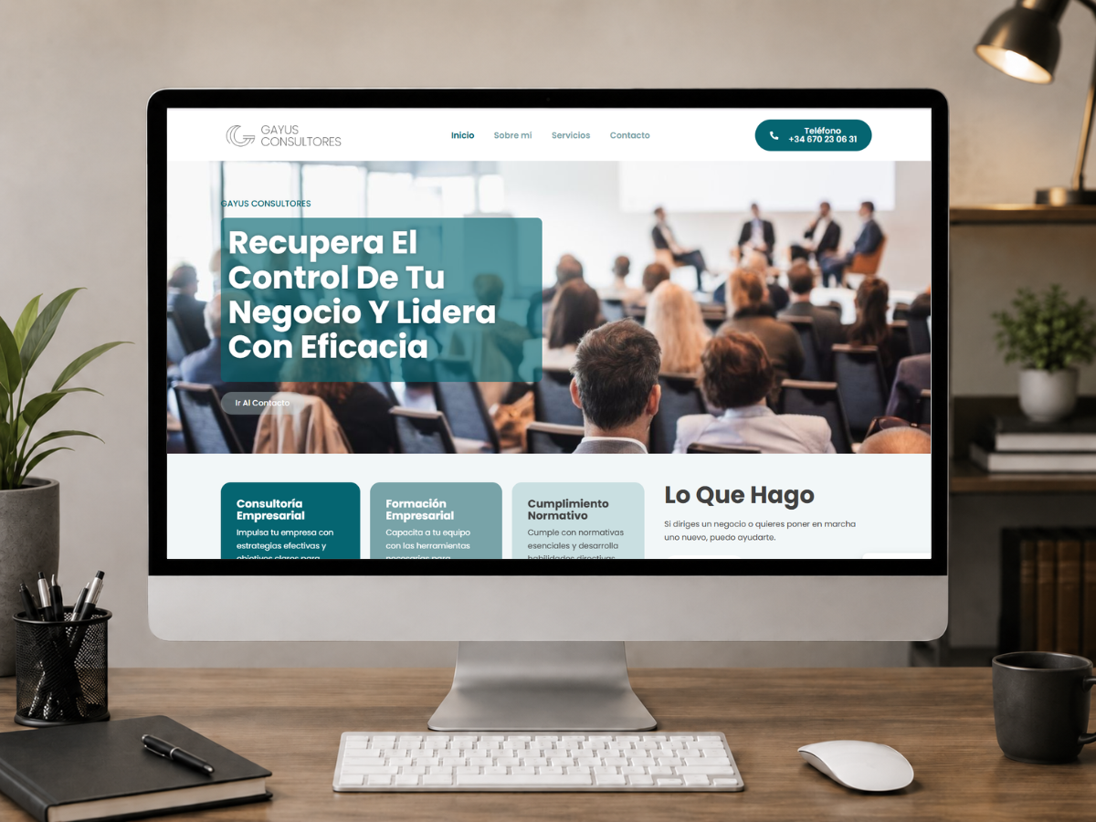 Rediseño web corporativo