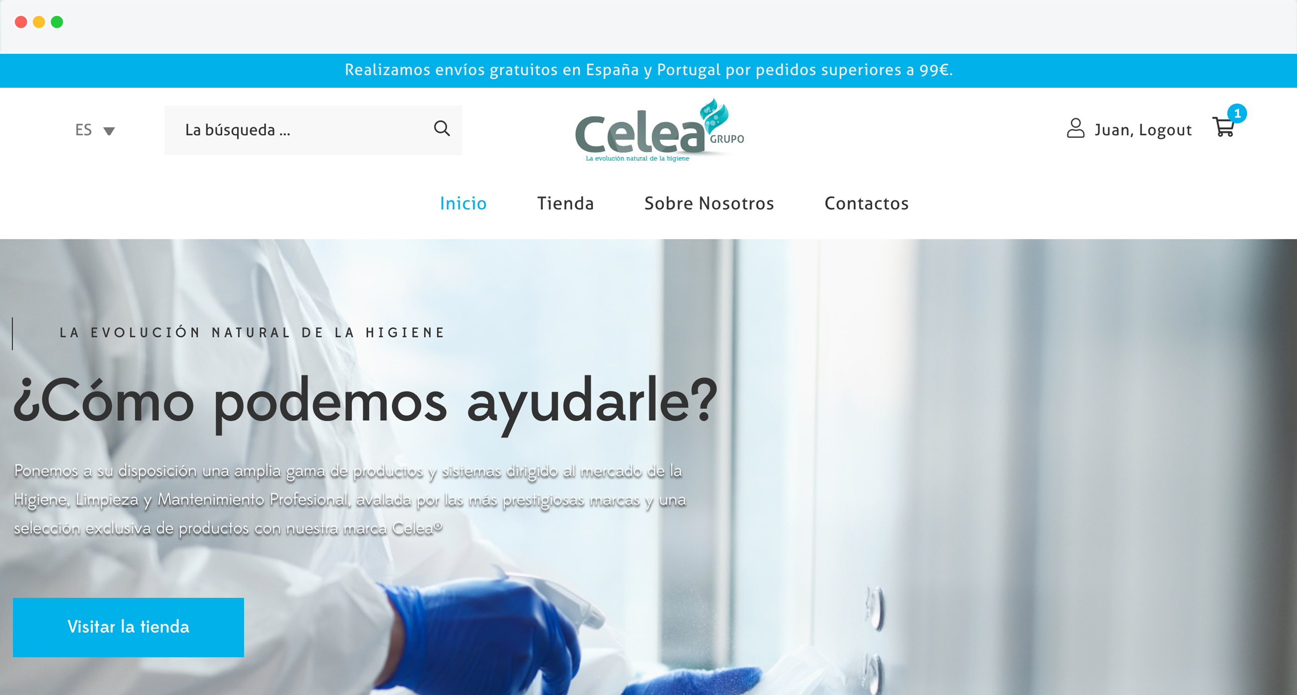 Diseño y desarrollo web para un grupo empresarial