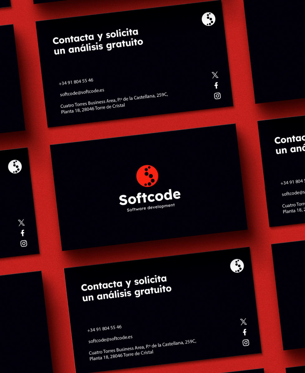 Identidad visual y página web para una empresa tecnológica