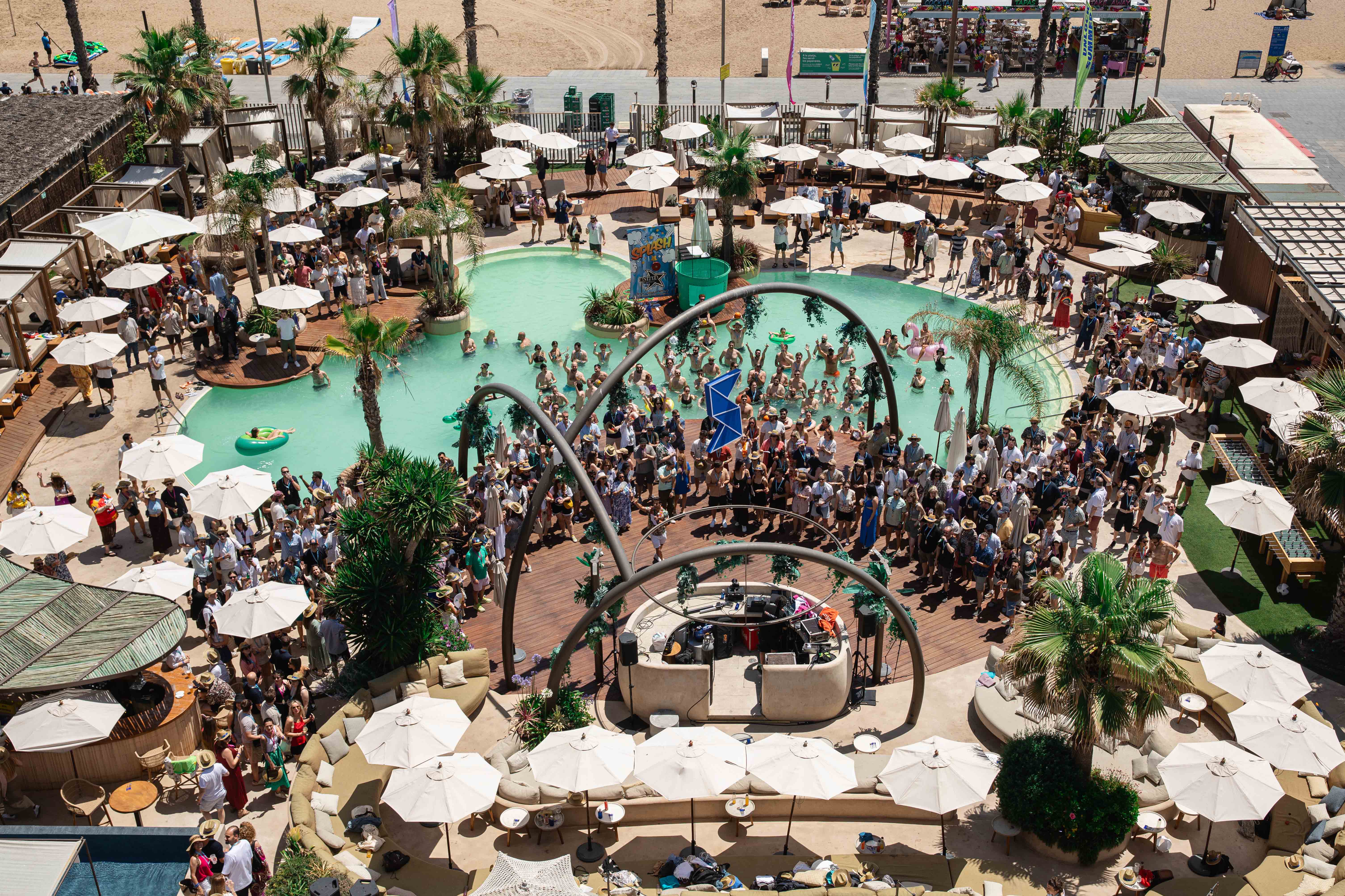 Fiesta corporativa de verano