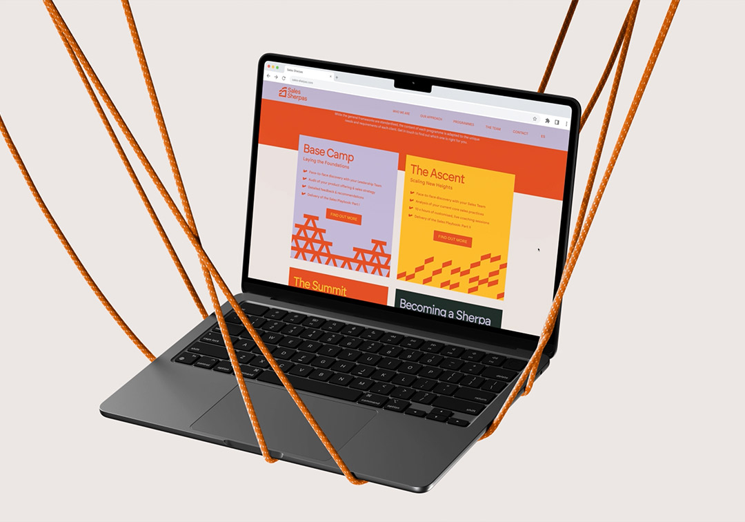 Diseño web para una consultora B2B SaaS