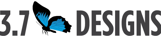 3.7 DESIGNS logo