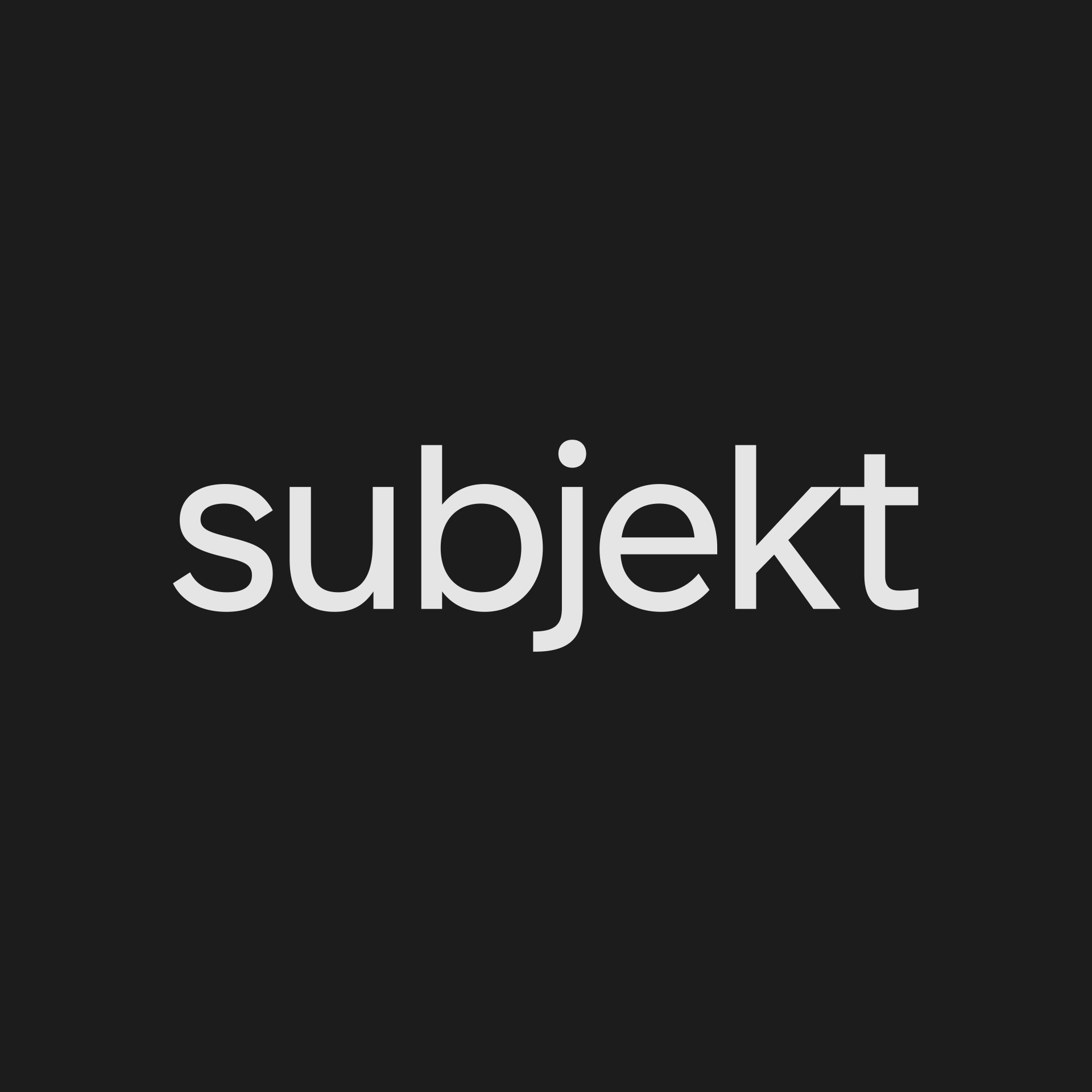 Subjekt logo