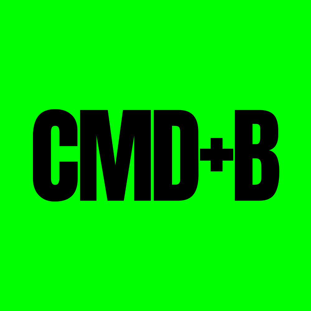 CMD+B logo