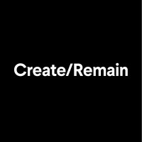 Create/Remain - Designbyrå logo