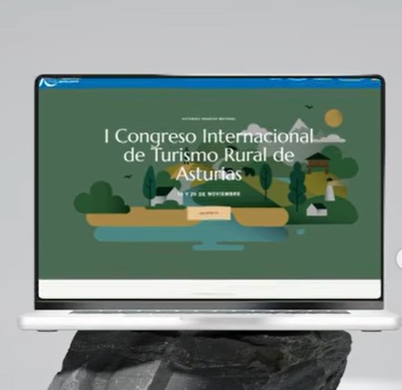 Página web para un congreso de turismo rural