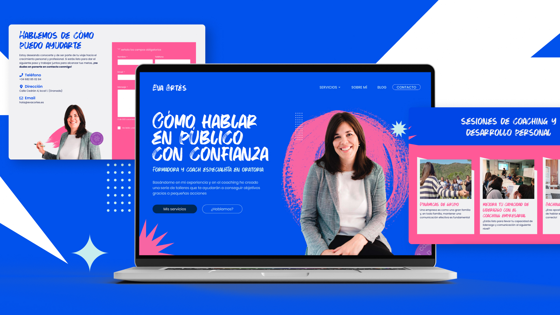 Web para una profesional de coaching