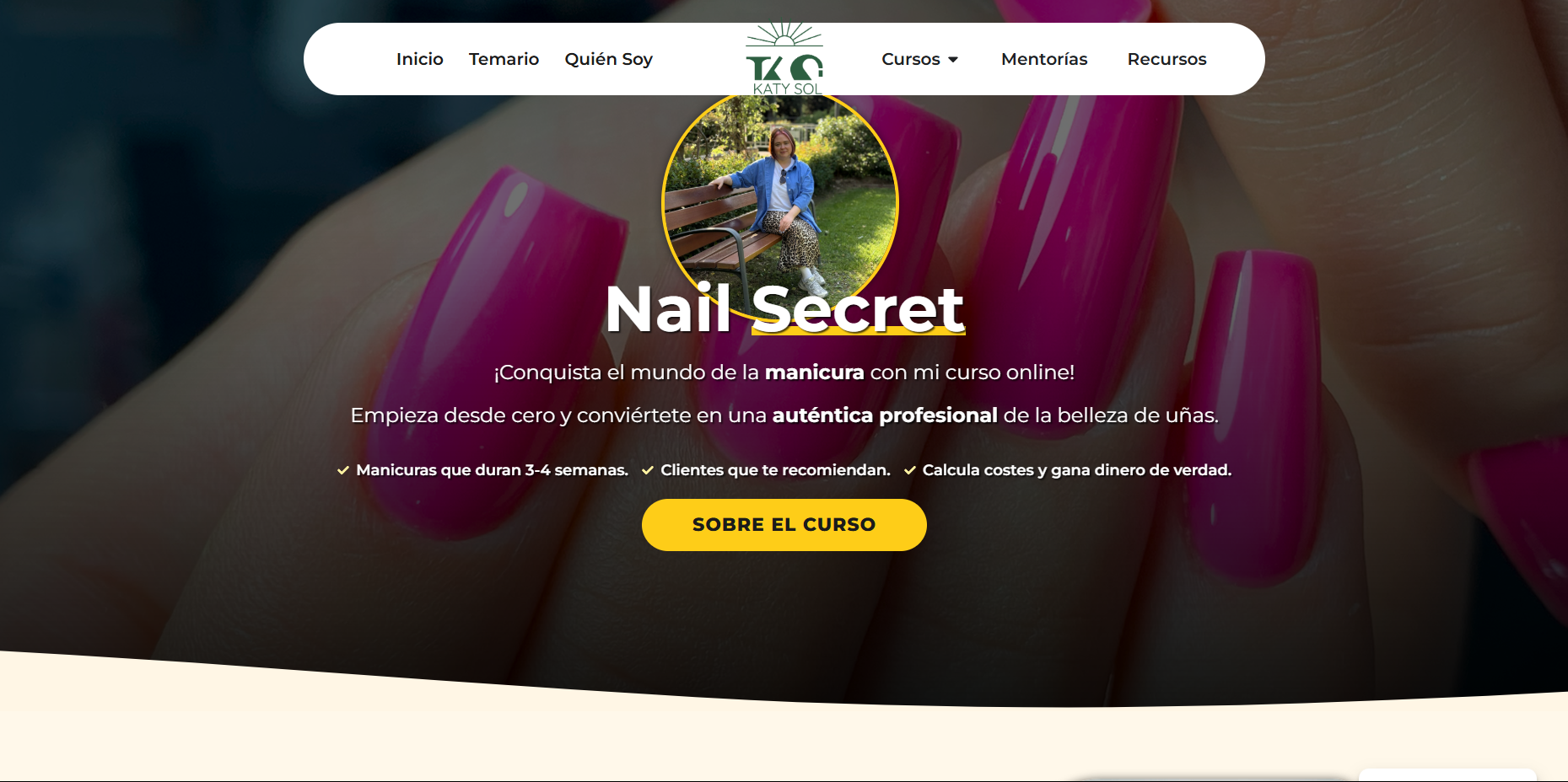 Katysol Nails: transformación de blog en marca profesional