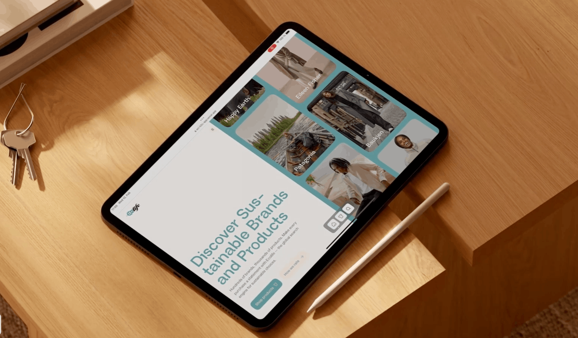 E-Commerce-Plattform für nachhaltige Marken