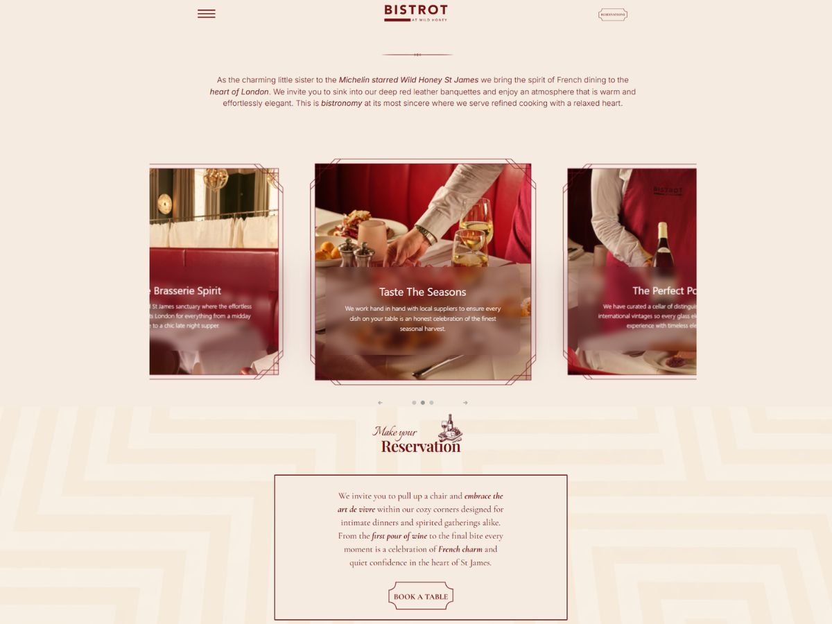 Contenido web para un proyecto gastronómico