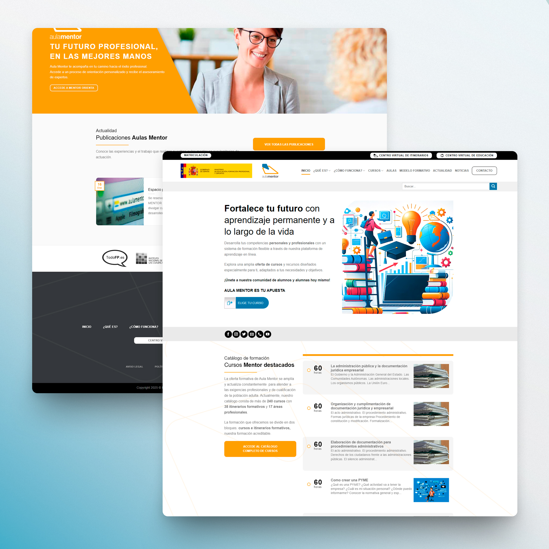 Desarrollo web Aula Mentor