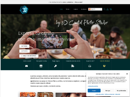 Proyecto web para producto visual personalizado