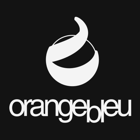 ORANGE BLEU logo