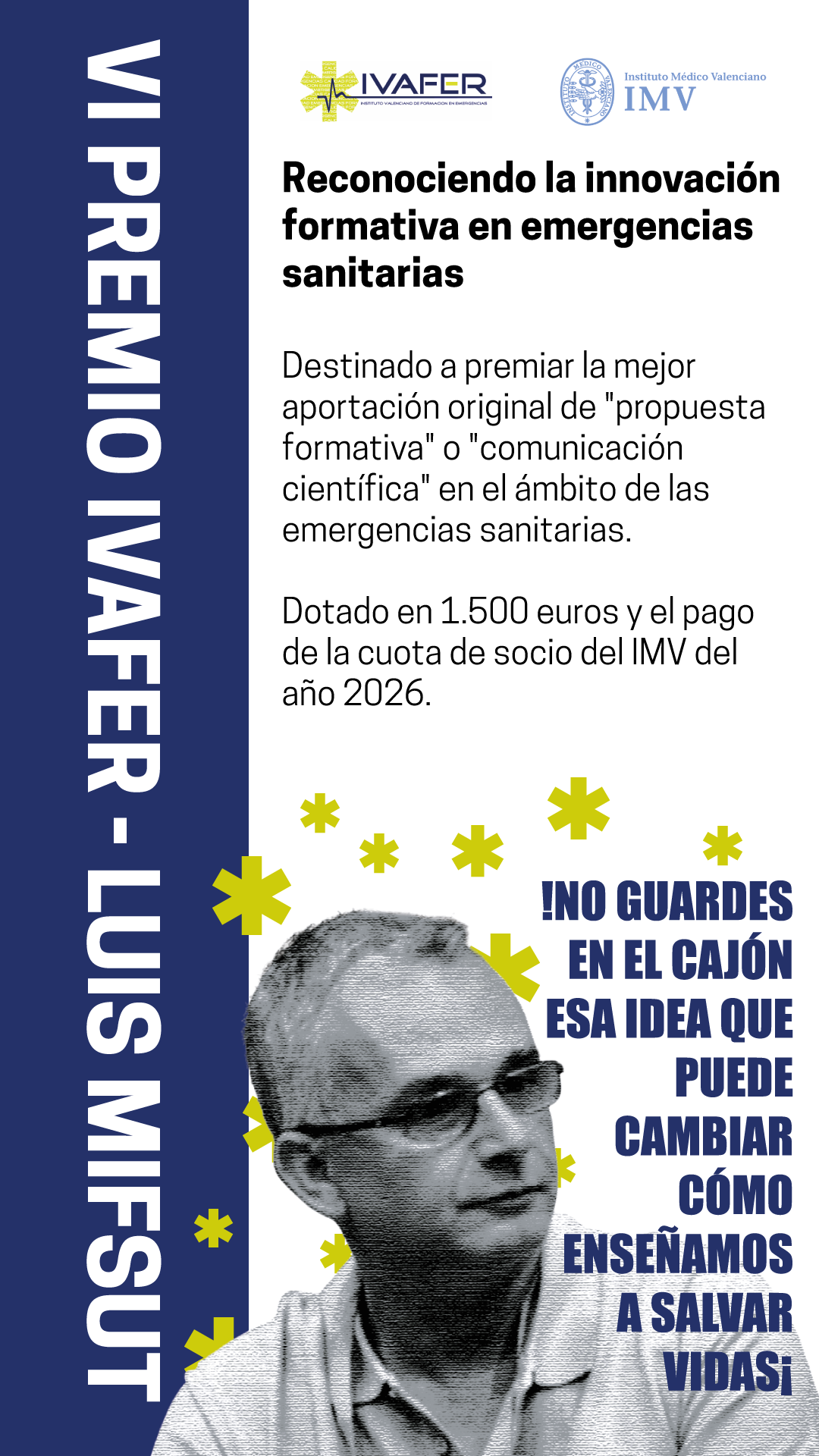 Creatividades para un premio institucional