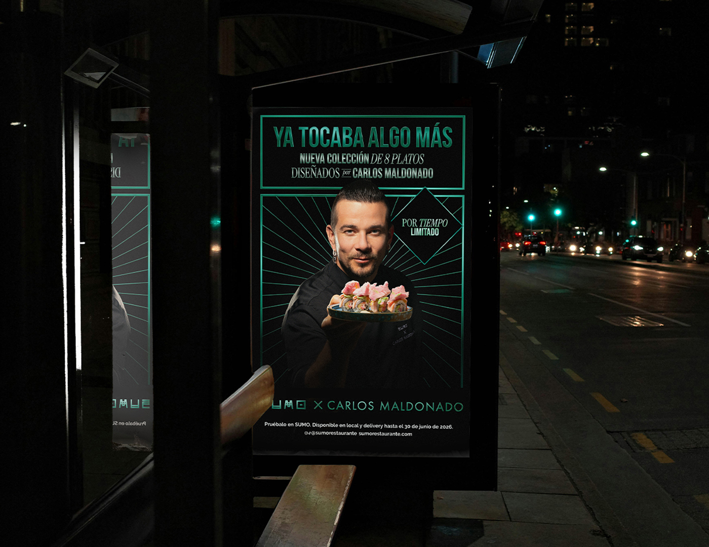 Campaña gastronómica con piezas visuales