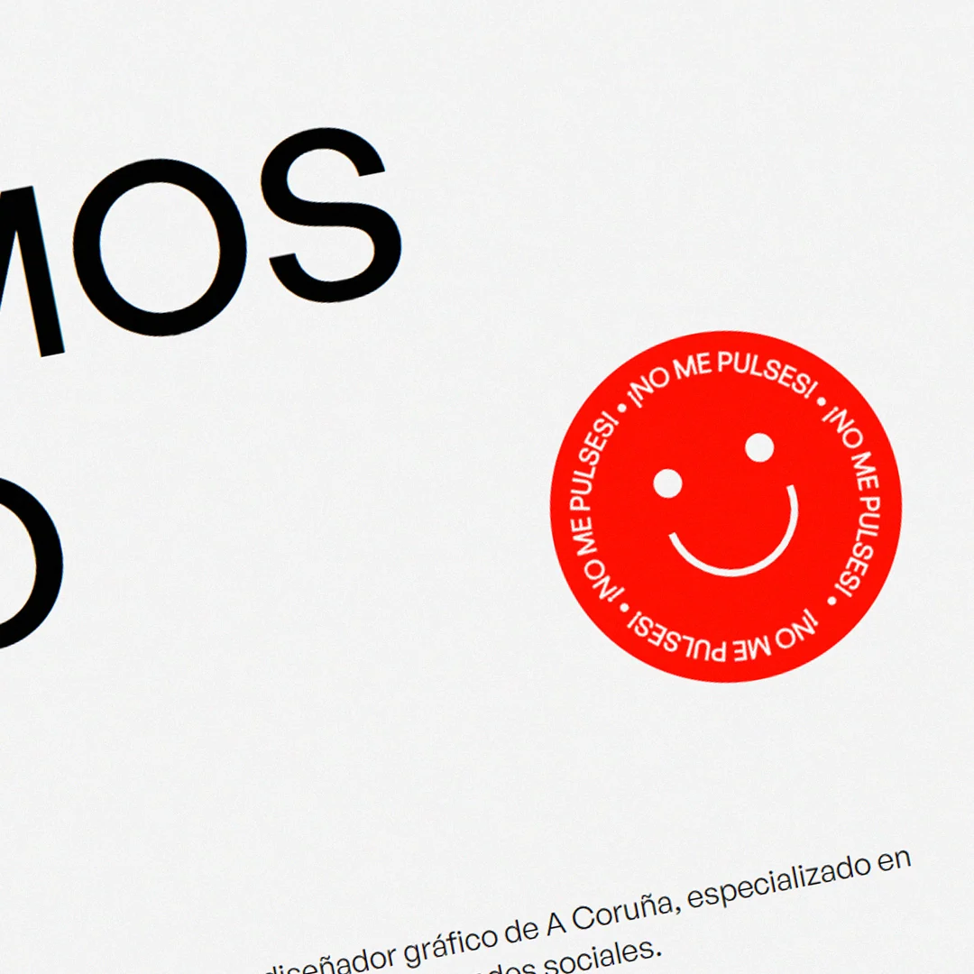 Portfolio profesional para un perfil creativo